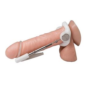 Aumentar el pene usando un extensor