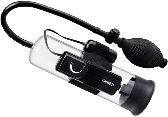 Bomba de vacío con vibrador para aumentar el tamaño del pene y el placer