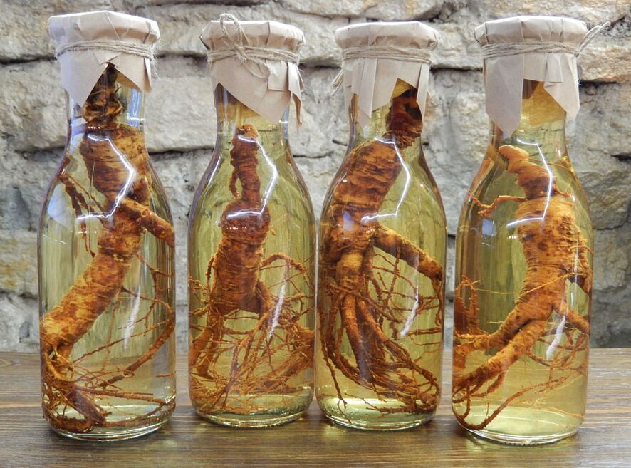 Tomar tintura de ginseng ayuda a agrandar la cabeza del pene.