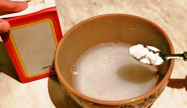 Scrubs de soda para aumentar un miembro